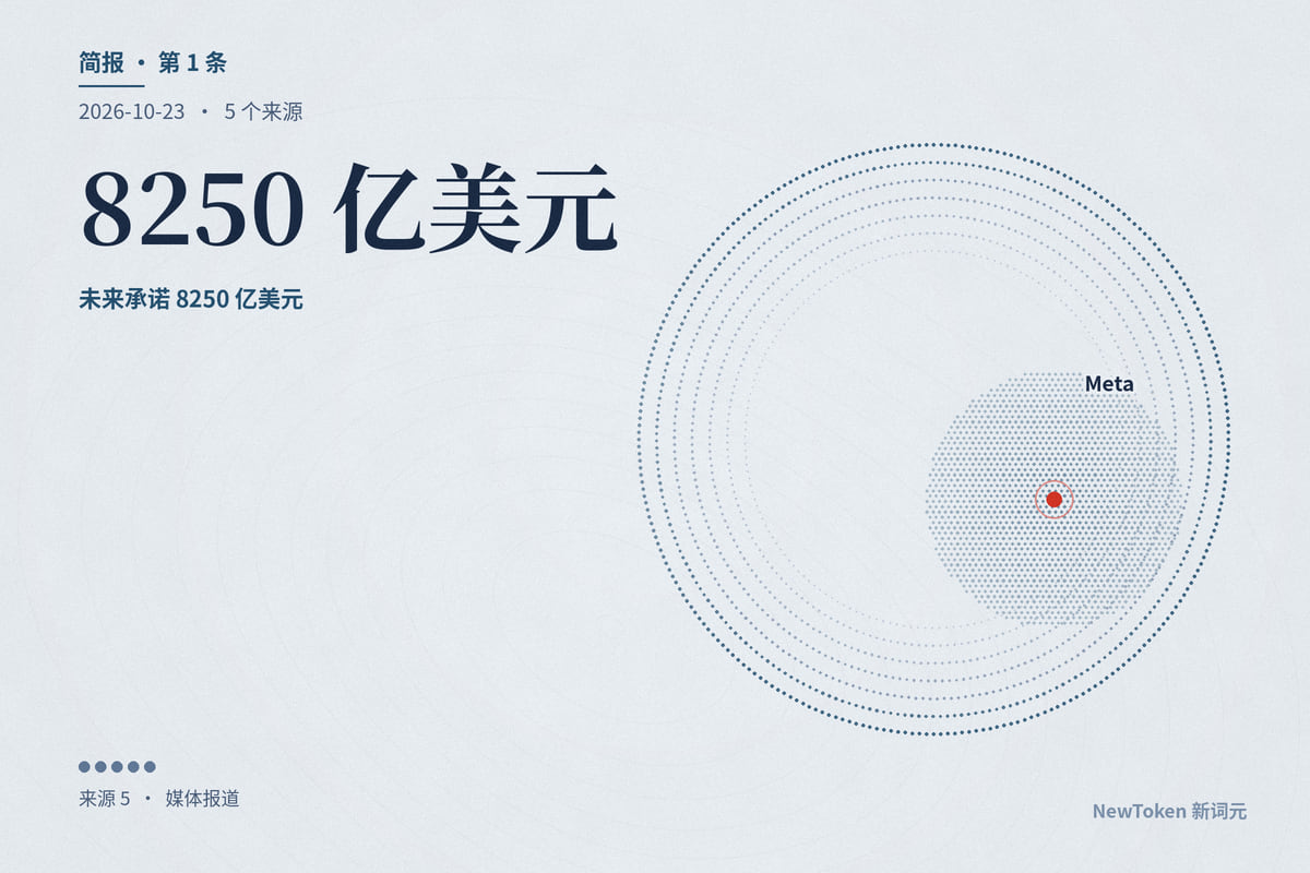 资本市场开始给 AI 投入打折:Meta 未来承诺 8250 亿美元、信用风险创新高,设备商称供应链卡脖子,费城半导体指数单日跌 6.7%