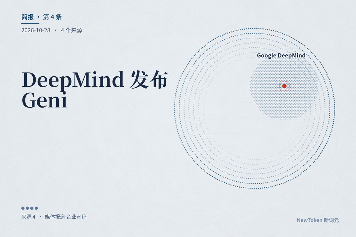 DeepMind 发布 Genie 4：世界模型能实时改场景、自带声音和对话，连贯时长约两分钟