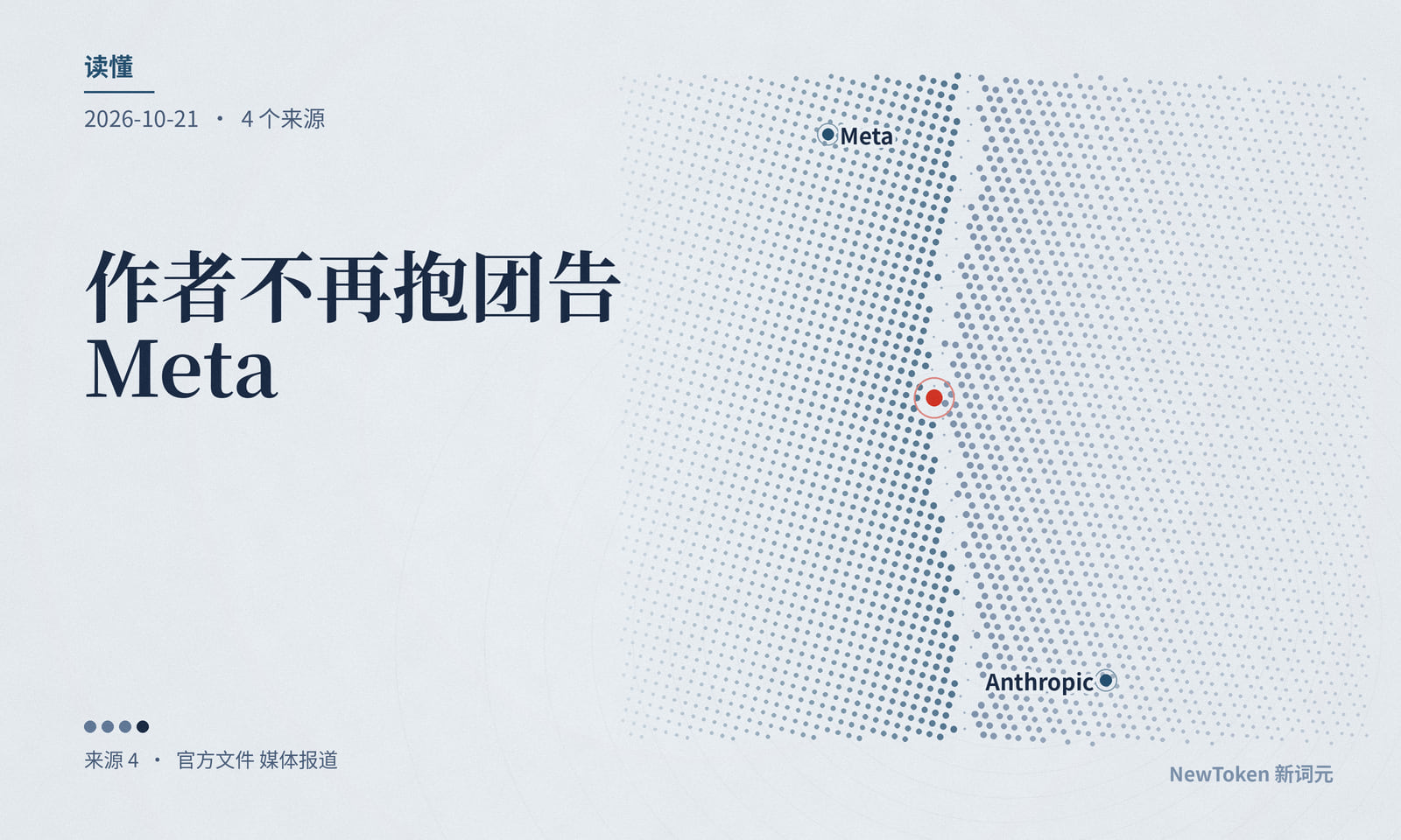 读懂｜作者不再抱团告 Meta，要按本算赔偿