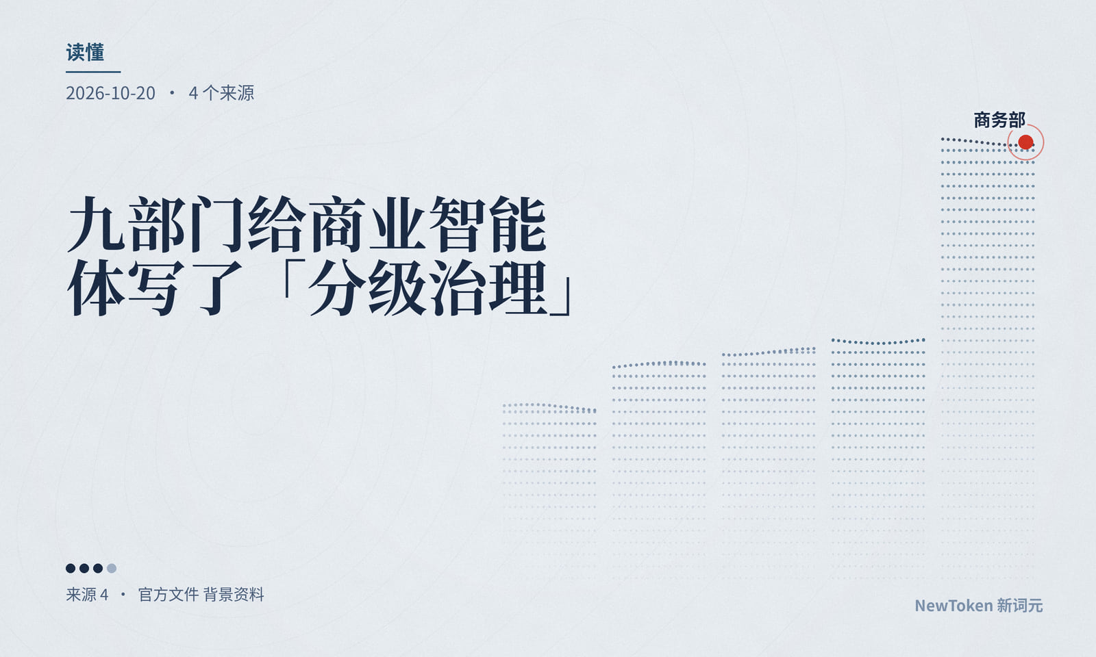 读懂｜九部门给商业智能体写了「分级治理」：怎么分、谁来分，还要等下一份文件
