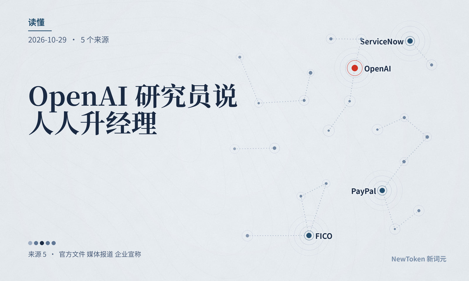 读懂｜OpenAI 研究员说人人升经理，企业先减经理和新人