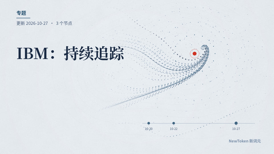IBM相关内容的等高线示意